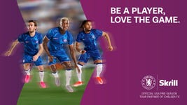 Chelsea FC has welcomed Skrill, the digital wallet powered by global payments platform Paysafe, as an official tour partner for The Blues’ pre-season tour to the US this summer (Photo: Business Wire)