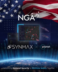 SynMax's maritime domain awareness platform, Theia, has been awarded a pilot project for maritime automated analytics from the US National Geospatial-Intelligence Agency (NGA). (Photo: Business Wire)