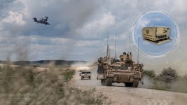 US Army AMPV Vehicle, Future Verticle Lift Helicopter, and Pacific Defense CMFF Chassis (partial picture source: Danazar)