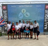 Team GB at the 2024 Europe & Africa Over 35s Waterski Championships where they won 11 medals including 5 golds. Photo credit: Anny Wooldridge