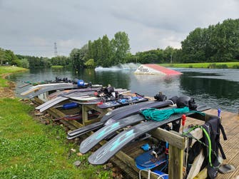 Hazelwood Ski World in Lincoln will hosted the 2024 British National Waterski Championships from 28 August to 1 September. Photo credit British Water Ski & Wakeboard