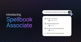 Introducing Spellbook Associate, the first full-fledged AI agent (Graphic: Business Wire)