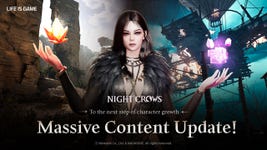 Wemade’s NIGHT CROWS revealed various types of content with the big update on August 27th. (Graphic: Wemade)