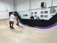 A Cornish skatepark is the only one of its kind in Europe - as it has a unique feature that means anyone can take part without worrying about getting hurt. TR7 Indoor Skatepark CIC reopened earlier this year after moving from their old home in Newquay. Now they're operating from a bespoke 370sq ft facility in Roche that has a mini ramp, rails, ledges, and hips, as well as an open area for beginners.