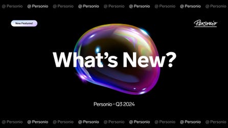 Personio releases a series of advancements to further alleviate the burden of manual and time-intensive administrative tasks for HR teams. (Photo: Business Wire)