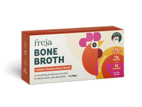 High in protein, packed with collagen, and nutrient-rich, the delicious Instant Bone Broth, which comes in Beef and Chicken flavours, is ideal for cooking. Just swap out your ultra-processed stock cube, and use Instant Bone Broth to give you a delicious, natural alternative that adds protein (11g per serving) and collagen (Beef, 7g, types I and III per serving/Chicken 6g type II per serving)to any meal.