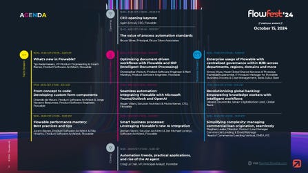 FlowFest'24 - the business orchestration and automation event. Full agenda. (Photo: Flowable)