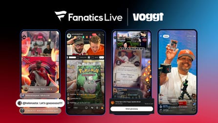 Today, Fanatics Live announced it has acquired French-based live-auction platform Voggt’s assets. (Graphic: Business Wire)