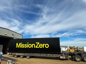 Mission Zero Technologies' third direct air capture system begins deployment in Canada with partner Deep Sky. (Photo: Business Wire)