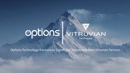 Options today announced a significant investment by Vitruvian Partners, a leading private equity firm known for backing high-growth companies. This investment marks the next phase of Options’ growth, with Vitruvian Partners bringing capital and strategic support to drive the company’s continued global expansion and innovation. (Graphic: Business Wire)