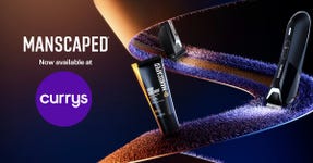 MANSCAPED® brings selection of its best-in-class collection to the U.K.'s leading consumer electronics retailers, Currys. (Graphic: Business Wire)