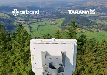 Airband, the United Kingdom’s largest wireless internet service provider, and Tarana, creator of next-generation fixed wireless access (ngFWA) broadband technology, today announced their partnership to bring reliable, high-speed internet to 265,000 homes and businesses not reachable with fiber. (Photo: Business Wire)