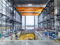 The OneSubsea subsea boosting system is a key technology within bp’s first Paleogene field development. It will supply the required artificial lift needed to maximize production through the accelerated recovery of reserves with minimal energy consumption. (Photo: Business Wire)