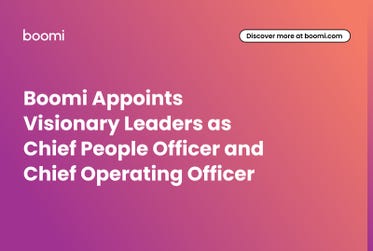 Boomi Appoints Visionary Leaders as Chief People Officer and Chief Operating Officer (Graphic: Business Wire)