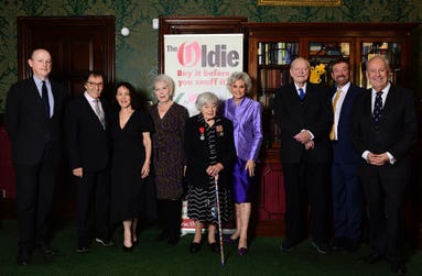 For the last 32 years, The Oldie magazine (www.theoldie.co.uk) has held an awards ceremony to celebrate the achievements of those who have made a special contribution to public life and have an undoubted snap in their celery