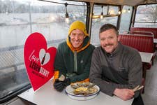 (L-R) Kevin Pyke – Pyke n Pommes with Brendan Moore – Moore on the Quay