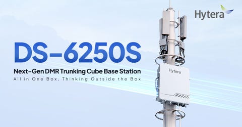 Hytera Next-Gen DMR Trunking Cube Base Station DS-6250S (Photo: Hytera)