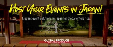 Global Produce Launches Full-Scale Production of “Event Hosting in Japan” for Overseas Companies (Graphic: Business Wire)