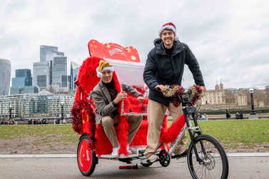 EMBARGOED TO 0001 FRIDAY DECEMBER 6 EDITORIAL USE ONLY Martin and Roman Kemp announce ‘Maltesers’ as the capital’s top choice of Celebrations in Potters Field, London, as part of the brand's campaign to get the nation debating their favourite chocolate. Issue Date: Friday December 6, 2024. PA Photo. As part of the #MyFavourite Celebrations Christmas Campaign, Celebrations is inviting the public to have their say in a nationwide debate. Research commissioned by Celebrations shows that over a third of Londoners rank Maltesers as the city's favourite, with more than half viewing the gift box as 'a must-have Christmas treat', over cookies and mince pies.