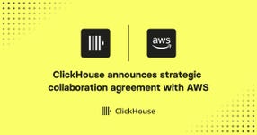 ClickHouse announces strategic collaboration agreement with AWS (Graphic: Business Wire)