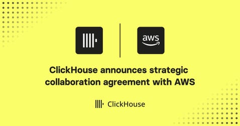 ClickHouse announces strategic collaboration agreement with AWS (Graphic: Business Wire)