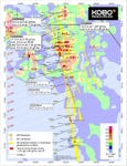 Figure 1: Jagger Zone Diamond Drill Results and Collar Location Map (Graphic: Business Wire)