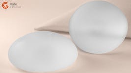 GC Aesthetics' PERLE™ Breast Implant features a proprietary surface technology (BioQ™) and GCA’s industry-leading gel technology (Emunomic™ Breast Tissue Dynamic Gel). (Photo: Business Wire)