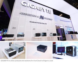 GIGABYTE to show products and solutions for AI at Cloud to Edge to Local (Photo: Business Wire)