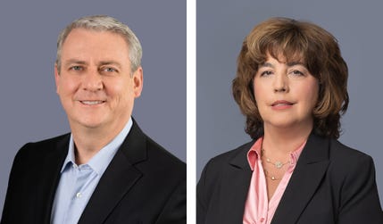 In their newly-appointed roles, Chief Development Officer, Ray Fennelly, and Chief Information Officer, Ann Nemphos, are positioned to boost support for AIT’s five-year strategic plan. (Photo: Business Wire)