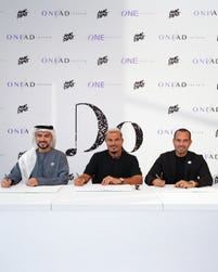 The legend Amr Diab and Ali Al Gebely, Founder and Chairman of ONE Development unveil DO Boutique Hotels, the world’s first AI-driven musical boutique hotel, blending music, wellness, and technology to redefine hospitality. #LiveTheBeat (Photo: AETOSWire)