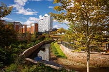 5 Mayfield Park, Manchester has been estimated to generate £49.5 million in social and environmental value over four years. (C) Martin Moss, Natural England