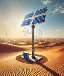 Airgain has launched Lighthouse Solar, a solar-powered 5G smart repeater (Photo: Airgain)