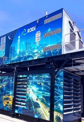 The e2Companies R3Di® System is a self-contained power platform providing on-site power generation, energy storage, and distribution.
