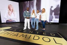 EDITORIAL USE ONLY (left-right) Paul C Brunson, Louise Redknapp, Dani Dyer and Louise Pentland take part in Beiersdorf’s ‘I AM… Thiamidol’ live billboard at OUTERNET POP1, Tottenham Court Road, London. Picture date: Monday May 5, 2025. PA Photo. The campaign positions Thiamidol as the definitive solution for hyperpigmentation, a common skin condition affecting people worldwide. Photo credit should read: David Parry/PA Media Assignments