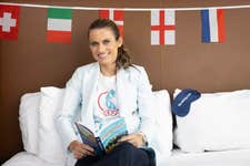 EDITORIAL USE ONLY Former England footballer Karen Carney has partnered with Booking.com, the official sponsor of UEFA Women’s EURO 2025, to launch a new campaign designed to help more fans experience the game live, at this year’s tournament. Issue date: Tuesday May 13, 2025. PA Photo. The campaign helps England supporters experience more live sport, encouraging more people to become fans of football, by offering half back on the cost of accommodation in Switzerland this July following research which reveals that over three quarters of people have never seen their team play internationally.