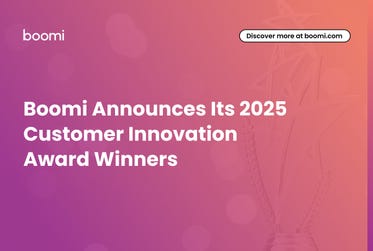 Boomi Announces Its 2025 Customer Innovation Award Winners