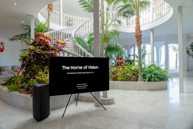 Opening space of The Home of Vision, Powered by Samsung Vision AI