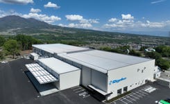 Exterior view of the New Building, Yamanashi Plant