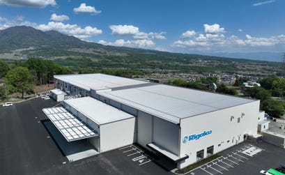 Exterior view of the New Building, Yamanashi Plant