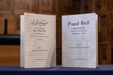 Sharjah Ruler gifts University of Sacred Heart historical manuscript (Photo: AETOSWire)