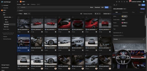 Unity’s 3D asset management platform is streamlining workflows across all BMW Group business units—including design, engineering, and marketing.