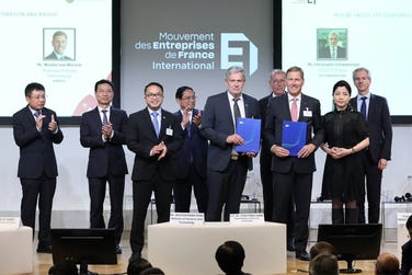 The signing ceremony between FPT and Airbus was witnessed by Vietnam’s Prime Minister Pham Minh Chinh and his delegation