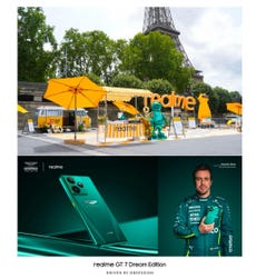 Live photo from realme Summer Party and the newly launched GT 7 Dream Edition