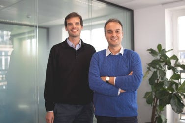 (L-R): Rodolphe Ardant, Founder of Spendesk and Axel Demazy, CEO of Spendesk