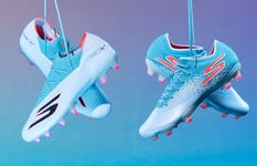 The new SKX_2 and Razor 1.5 Elite boots from the Skechers Football CTRL^ pack.