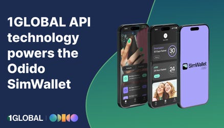1GLOBAL API technology powers the Odido SimWallet