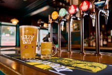 *** FREE FOR EDITORIAL USE *** PETITE PINTS: Greene King Brewery has launched the UK’s tiniest ‘pint’ glasses – just under 3 inches in height - to revive the lost tradition of asking for a taste of beer before committing to a full pint. Their research found that 70% of Brits have never asked for a sample of beer and nearly a third (31%) of Gen Z pubgoers are ‘too nervous’ to ask for a sample. Greene King Brewery calls on the nation to reclaim the taster tradition as it’s now launched Hazy Day Fruity IPA in over 500 Greene King pubs across the UK.