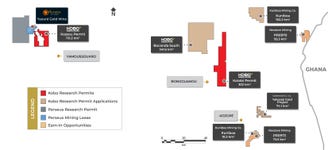 Figure 2: Current Exploration Permits and Pending Applications – Location Map