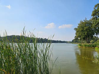 Gosfield Lake, Essex, which will host the 2025 British Open & Youth National Waterski Championships from 13 to 15 August. Issue date: 5 August 2025. Photo credit: British Water Ski & Wakeboard