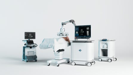 HistoSonics Non-Invasive Edison Histotripsy System Image credit: HistoSonics